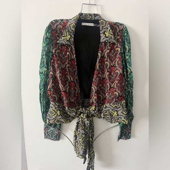 Alice + Olivia Tops - Alice + Olivia wrap shirt